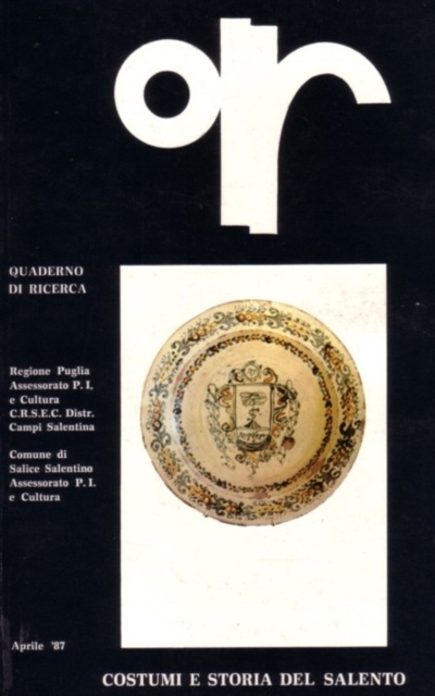 Quaderno di Ricerca - Costumi e storia del Salento