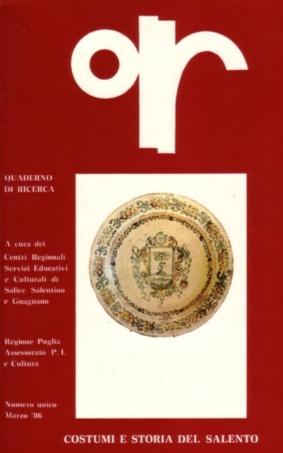 Quaderno di Ricerca - Costumi e storia del Salento