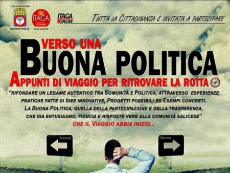 Ritrovare la rotta per la buona politica