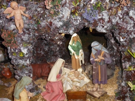 Un presepe grande come... una casa, a Salice Salentino 