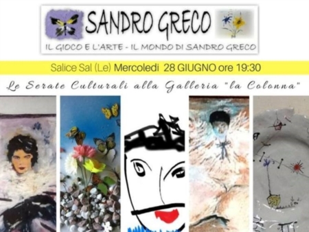 Il viaggio d'arte di Sandro Greco nella galleria 