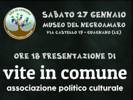 Vite in comune, a battesimo l�associazione