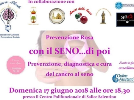 Cancro al seno, prevenzione e screening. Un incontro organizzato da 