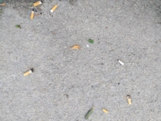 I giovani di "Vox Populi" ripuliscono il paese dai mozziconi