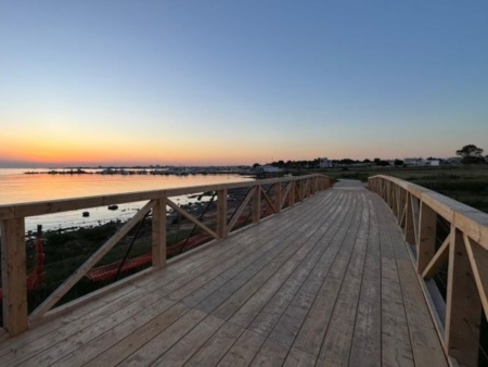 Porto Cesareo, inaugurata la nuova pista ciclopedonale