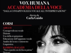 "Vox Humana", al via i corsi di Aletheia Teatro per potenziare la voce, essere più consapevoli e respirare meglio