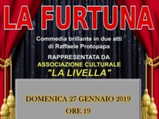 Commedia "La furtuna", nel Centro polifunzionale